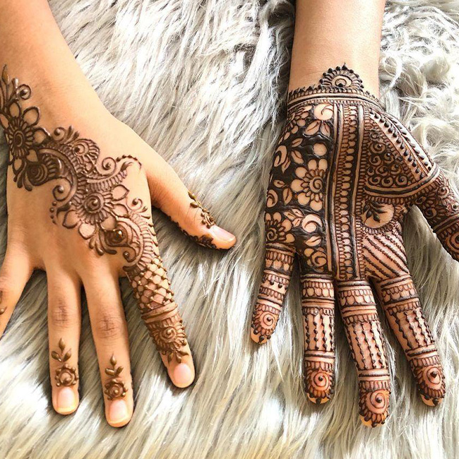 baby hand hena