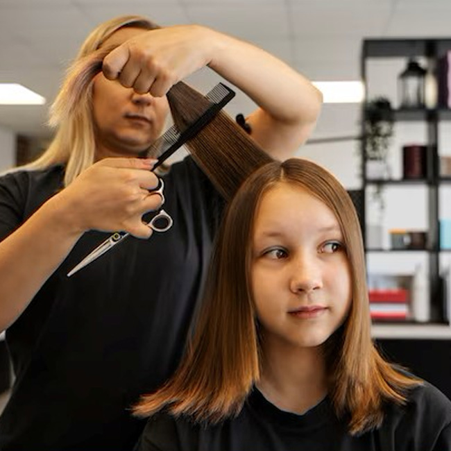 kids hair cut