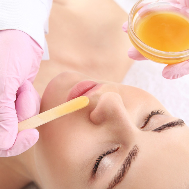 upper lip waxing