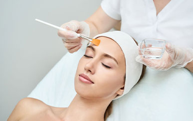 whitening facial